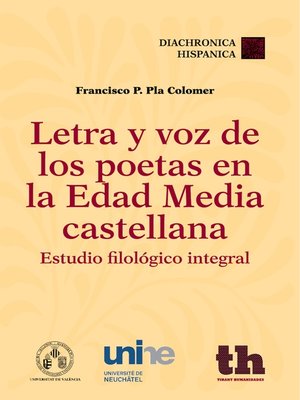 cover image of Letra y voz de los poetas en la Edad Media castellana